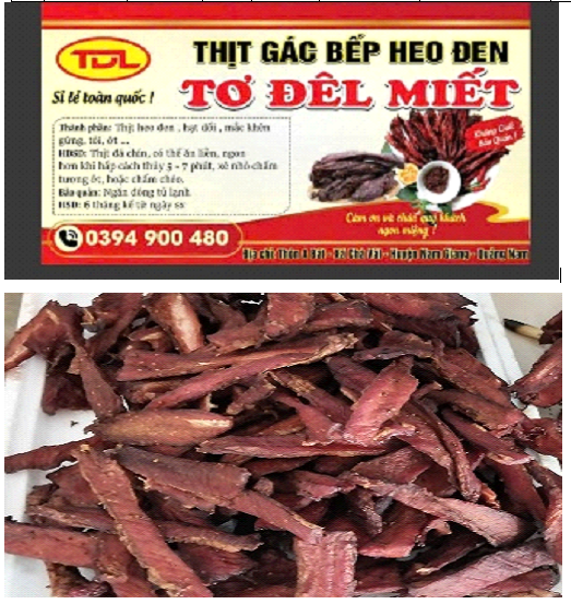 Thịt heo gác bếp – 400g / 500g