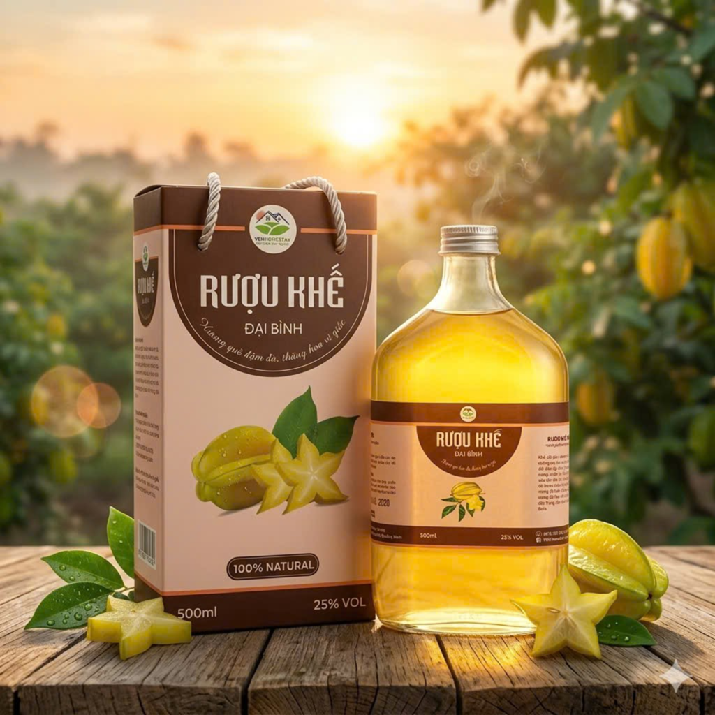 Rượu Khế Đại Bình – 500ml/chai