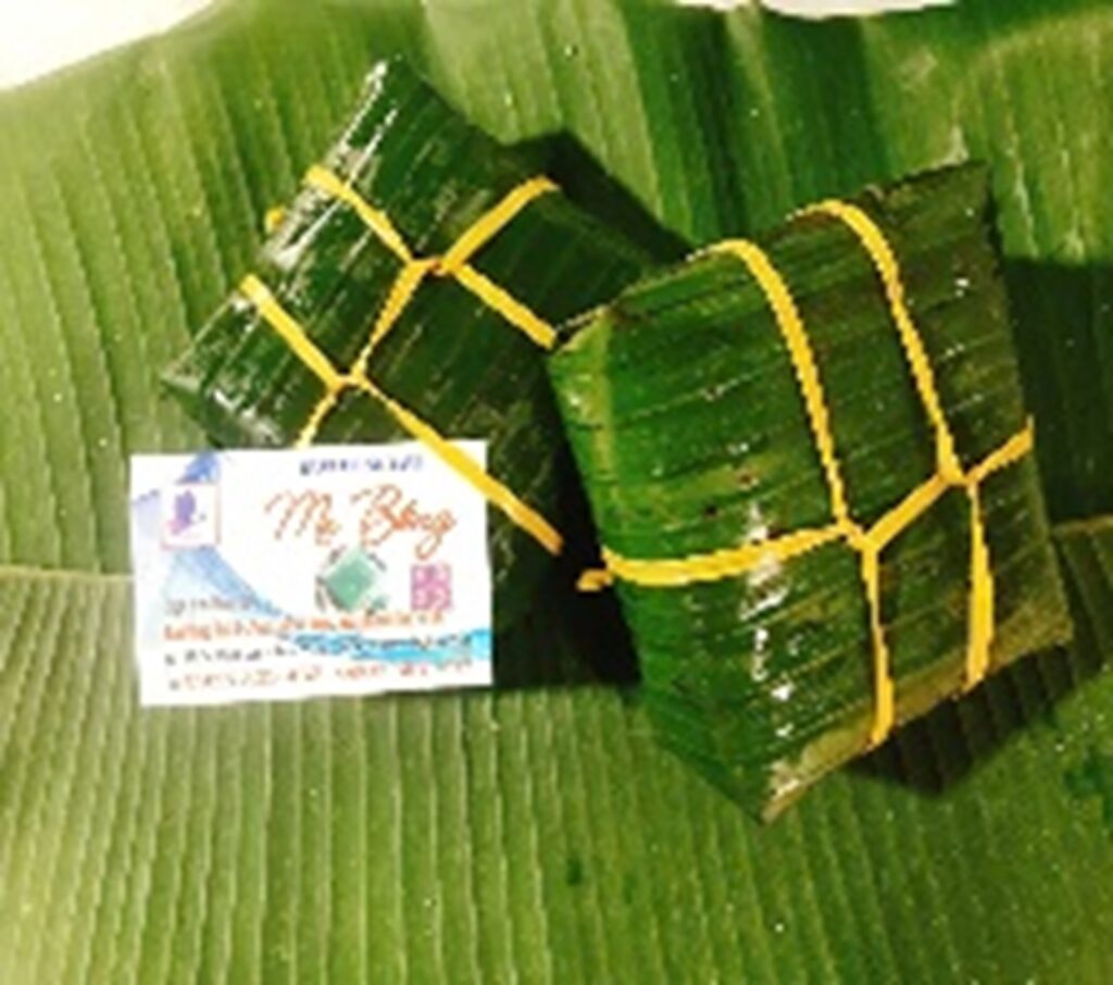Bánh chưng xanh mẹ Bống